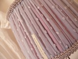 Abat-jour tambour couture froncé